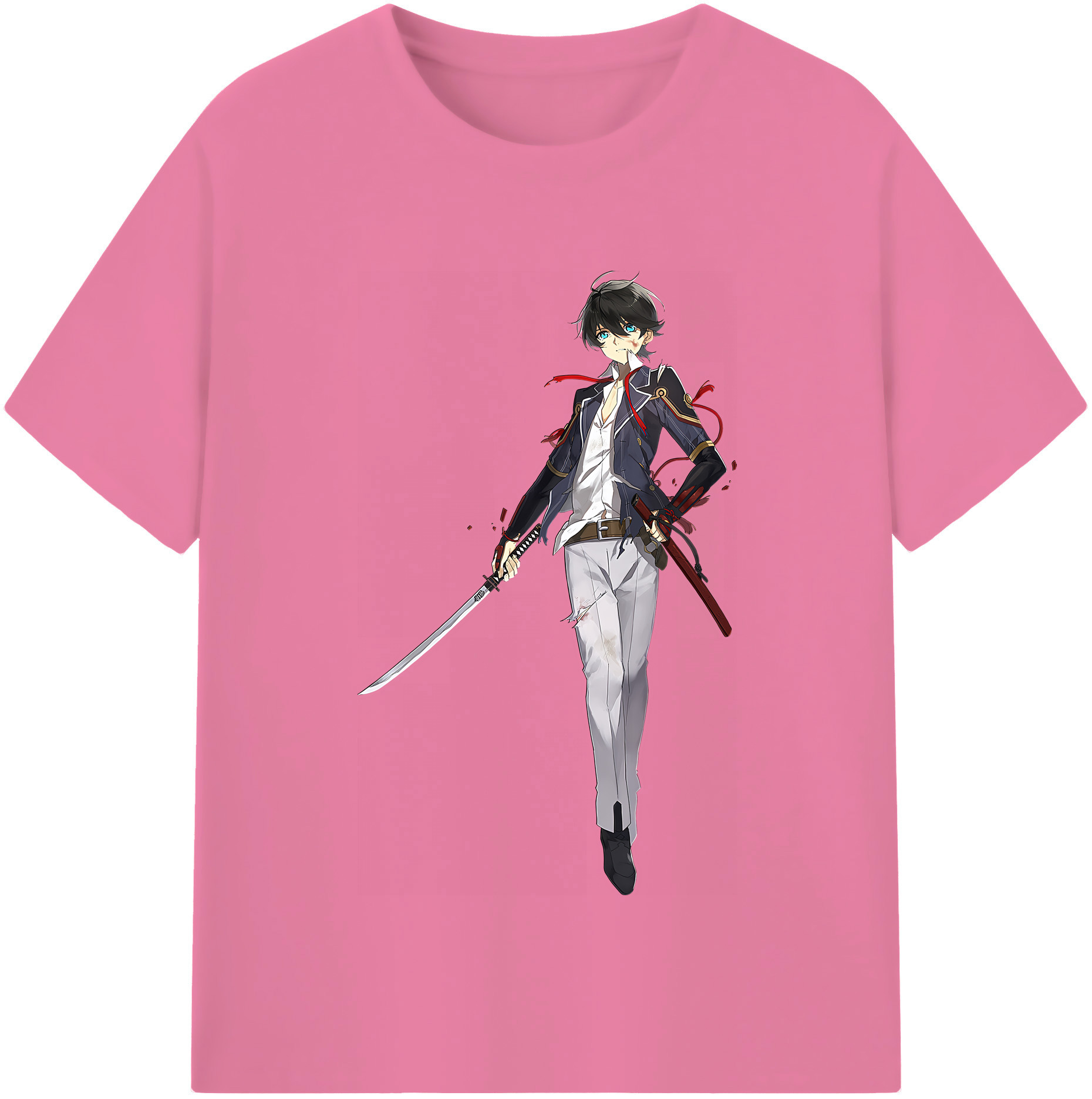 （画像用） 刀剣乱舞 Touken Ranbu 綿100％半袖Tシャツ（フロントプリント）